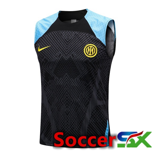 Inter Milan Soccer Vest Black 2022/2023
