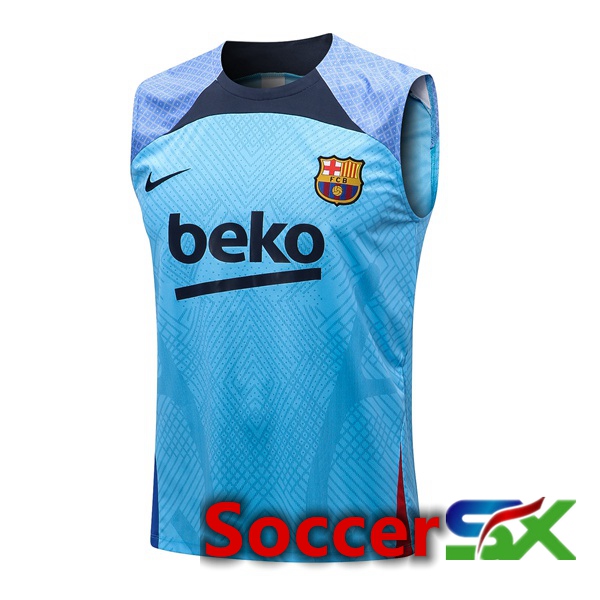 FC Barcelona Soccer Vest Blue 2022/2023