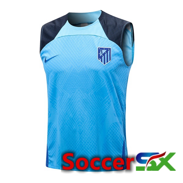 Atletico Madrid Soccer Vest Blue 2022/2023