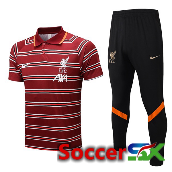 FC Liverpool Soccer Polo + Pants Red 2022/2023