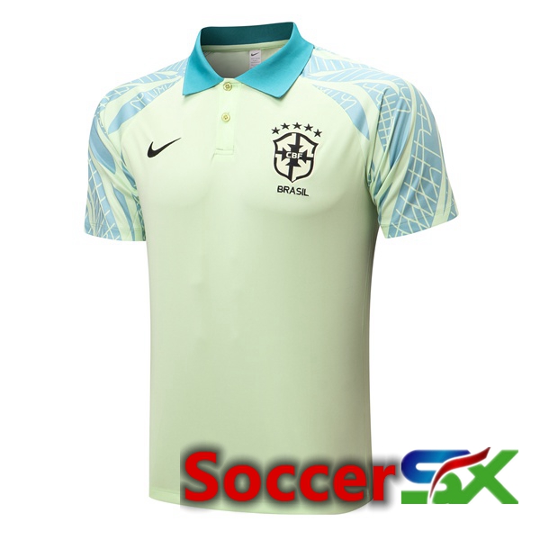 Brazil Soccer Polo Green 2022/2023