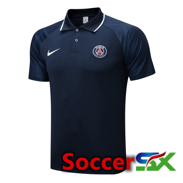 Paris PSG Soccer Polo Royal Blue 2022/2023