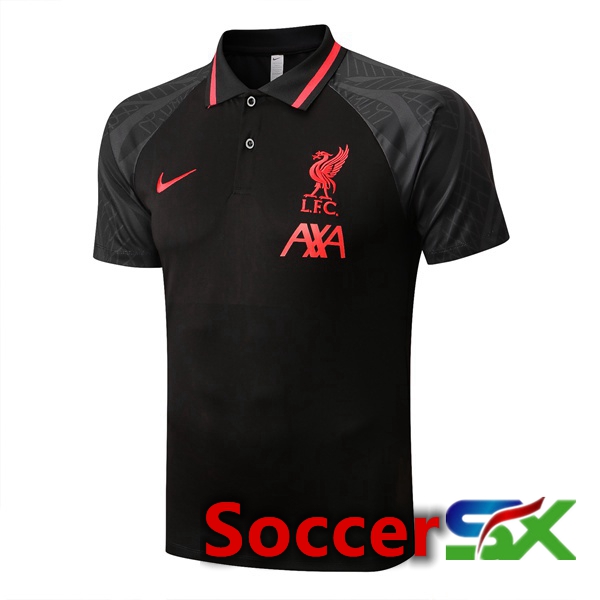 FC Liverpool Soccer Polo Black 2022/2023