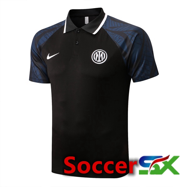 Inter Milan Soccer Polo Black 2022/2023