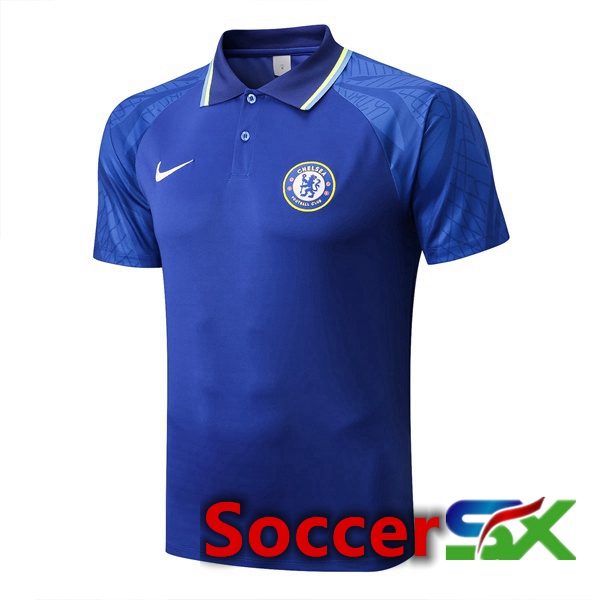 FC Chelsea Soccer Polo Blue 2022/2023