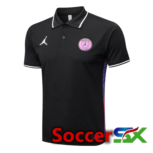 Paris PSG Soccer Polo Black 2022/2023