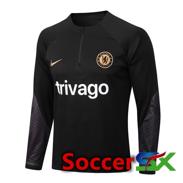 FC Chelsea Training Sweatshirt Black 2022/2023