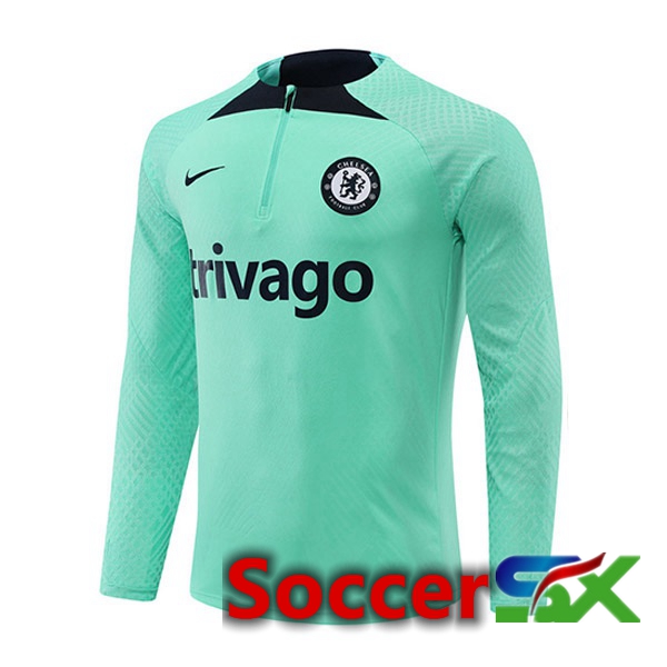 FC Chelsea Training Sweatshirt Green 2022/2023