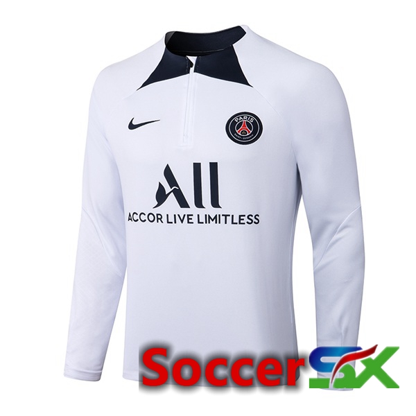 Paris PSG Training Sweatshirt White 2022/2023