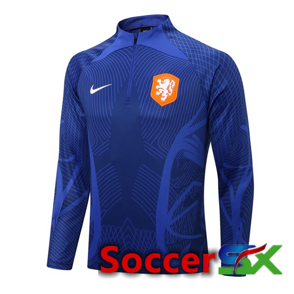 Netherlands Training Sweatshirt Blue 2022/2023