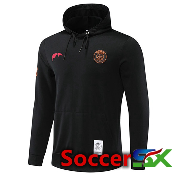 Paris PSG Training Sweatshirt Hoodie Black 2022/2023