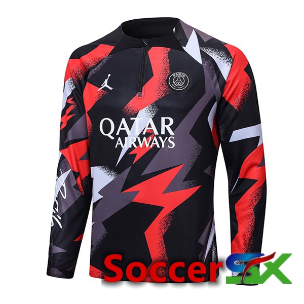 FC Barcelona Training Sweatshirt Red Grey 2022/2023