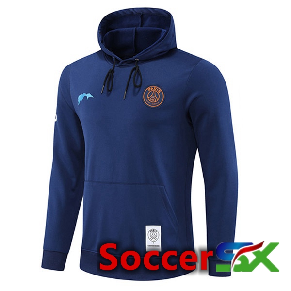 Paris PSG Training Sweatshirt Hoodie Royal Blue 2022/2023