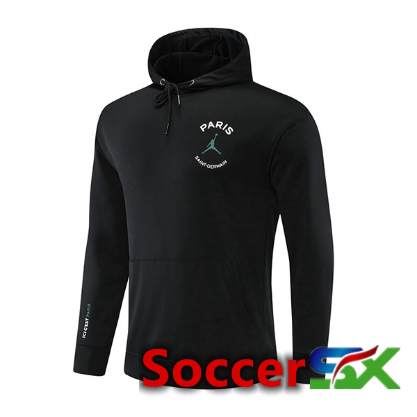 JORDAN Paris PSG Training Sweatshirt Hoodie Black 2022/2023