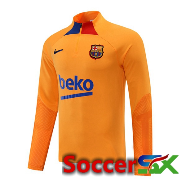 FC Barcelona Training Sweatshirt Yellow 2022/2023