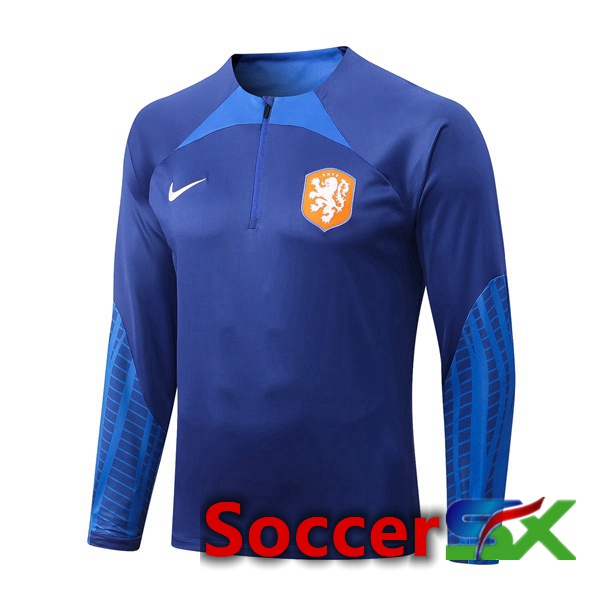 Netherlands Training Sweatshirt Blue 2022/2023