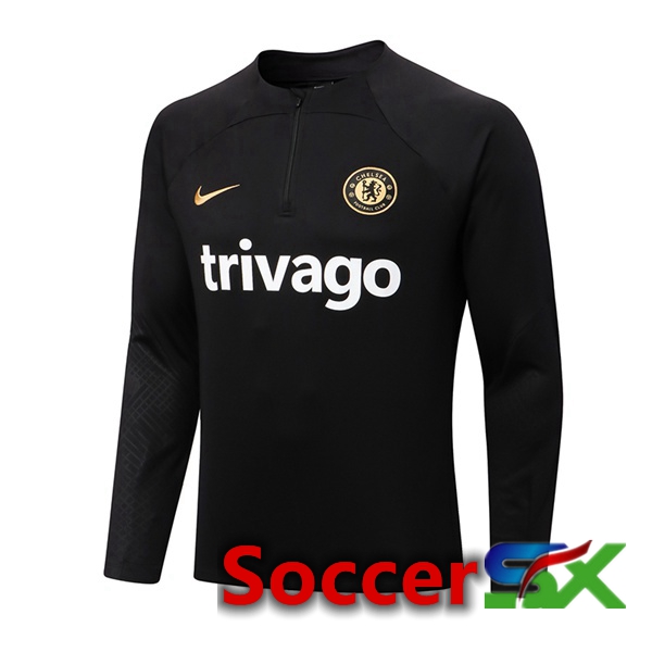 FC Chelsea Training Sweatshirt Black 2022/2023