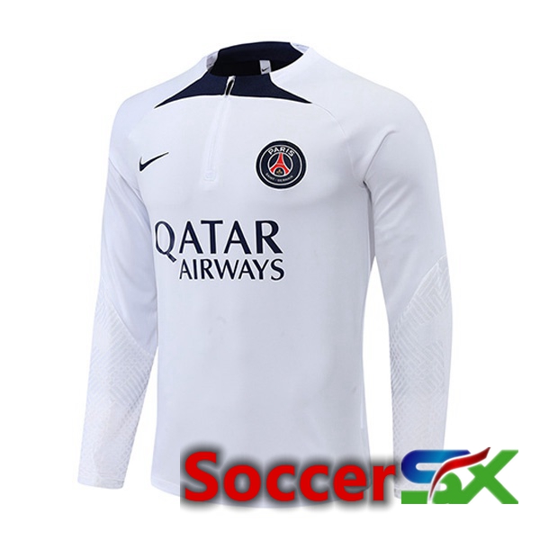 Paris PSG Training Sweatshirt White 2022/2023