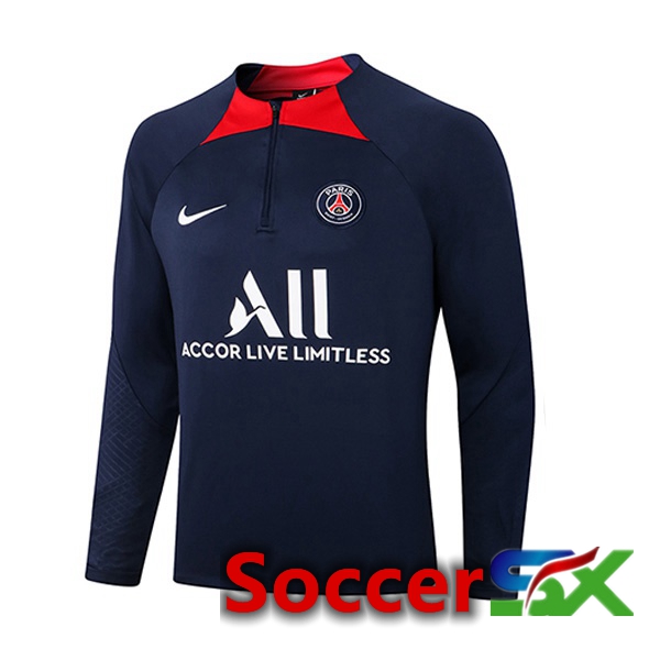 Paris PSG Training Sweatshirt Royal Blue 2022/2023