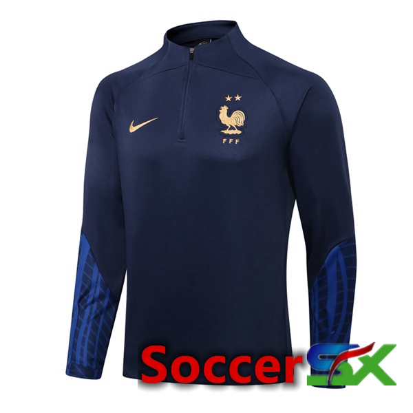 France Training Sweatshirt Royal Blue 2022/2023