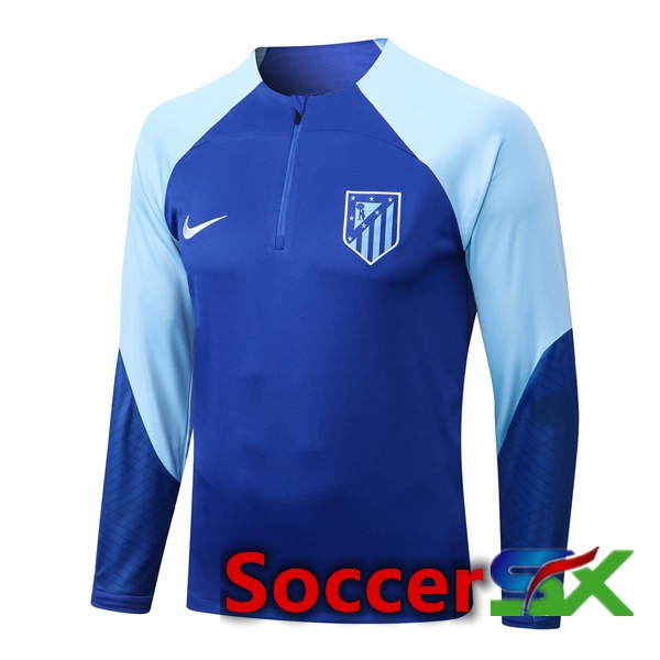 Atletico Madrid Training Sweatshirt Blue 2022/2023