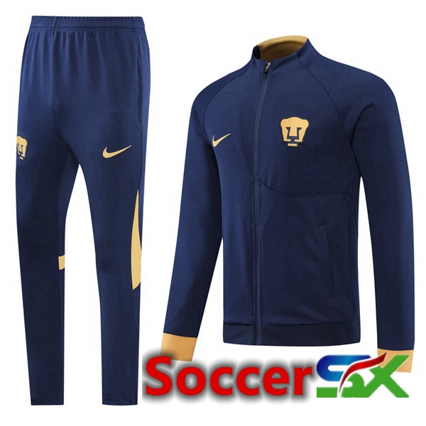 Pumas UNAM Training Jacket Suit Royal Blue 2022/2023
