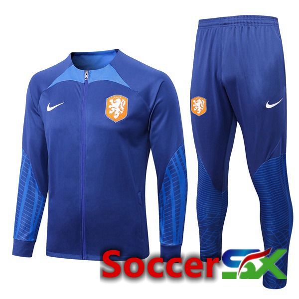 Netherlands Training Jacket Suit Blue 2022/2023