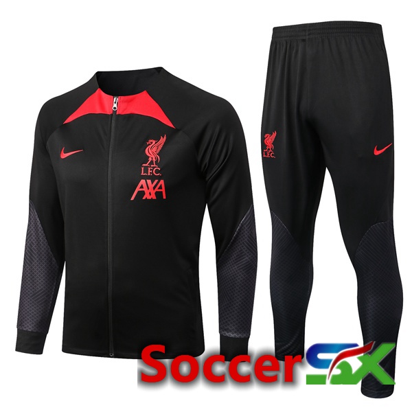 FC Liverpool Training Jacket Suit Black 2022/2023