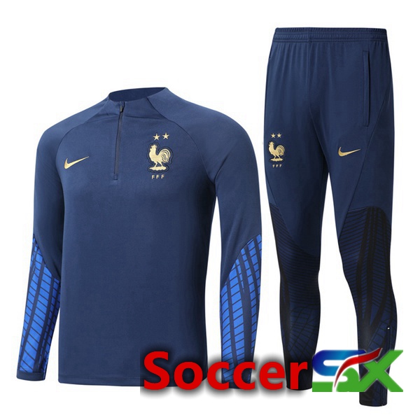 France Training Tracksuit Cyan 2022/2023