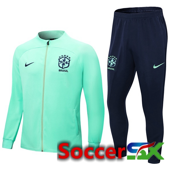 Brazil Training Jacket Suit Green 2022/2023