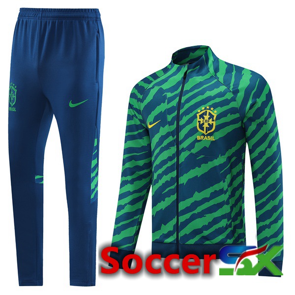 Brazil Training Jacket Suit Green 2022/2023