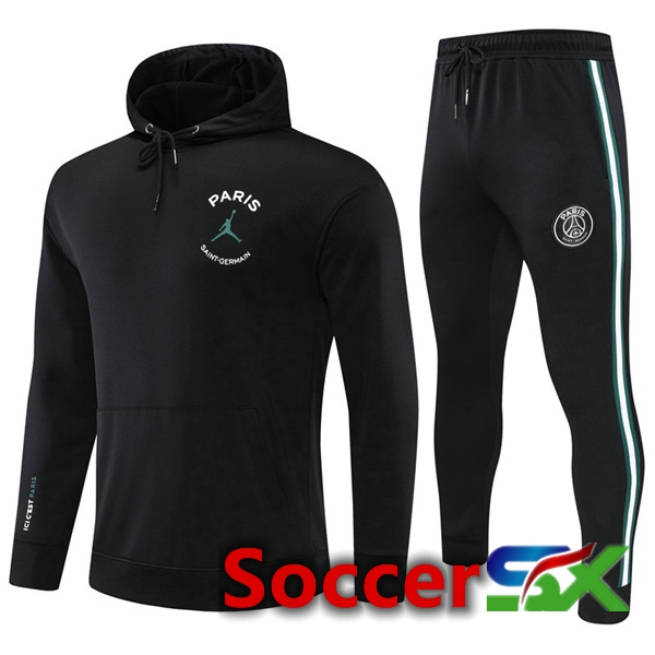 JORDAN Paris PSG Training Tracksuit Hoodie Black 2022/2023