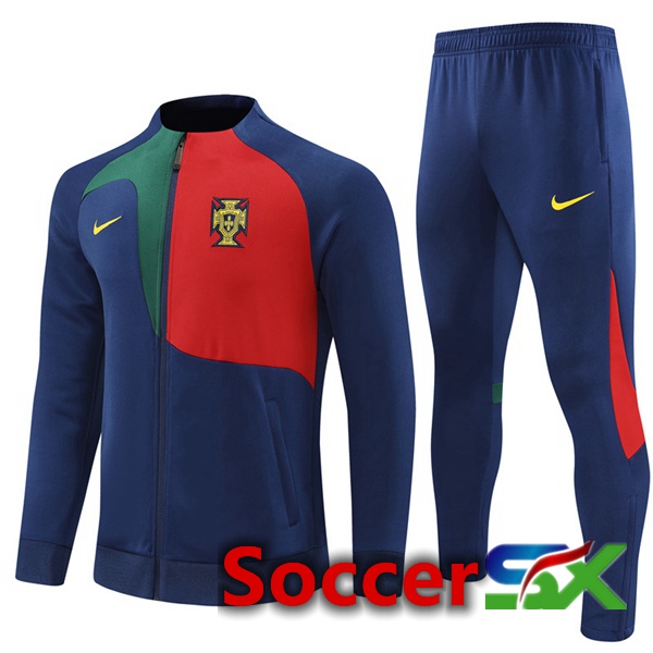 Portugal Training Jacket Suit Royal Blue 2022/2023
