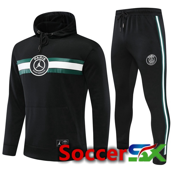 JORDAN Paris PSG Training Tracksuit Hoodie Black 2022/2023