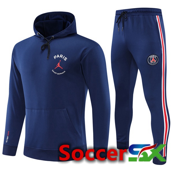 JORDAN Paris PSG Training Tracksuit Hoodie Blue 2022/2023