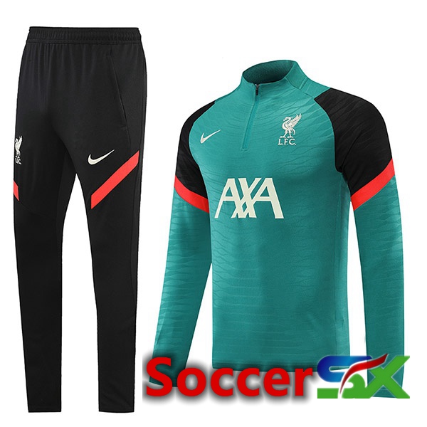 FC Liverpool Training Jacket Suit Green Black 2022/2023