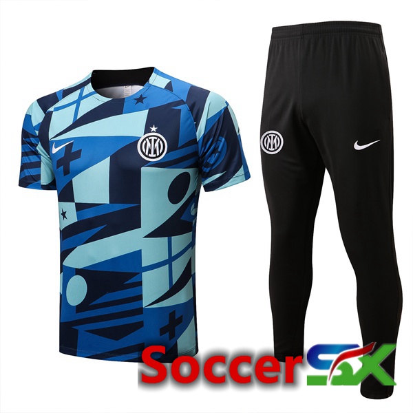 Inter Milan Training T Shirt + Pants Blue 2022/2023