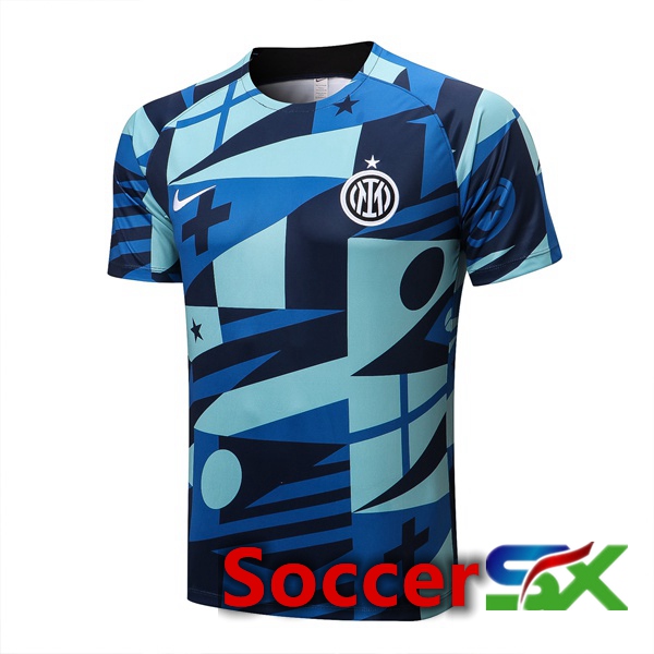 Inter Milan Training T Shirt Blue 2022/2023