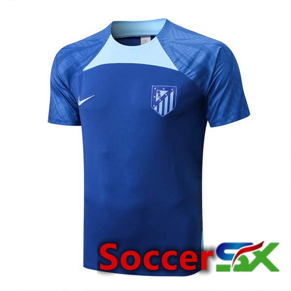 Atletico Madrid Training T Shirt Blue 2022/2023