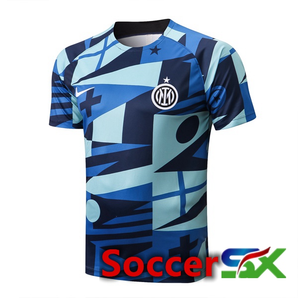Inter Milan Training T Shirt Blue 2022/2023