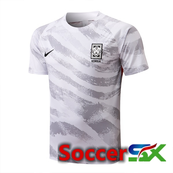 South Korea Training T Shirt White 2022/2023