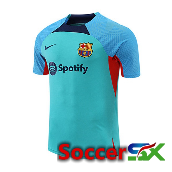 FC Barcelona Training T Shirt Cyan 2022/2023