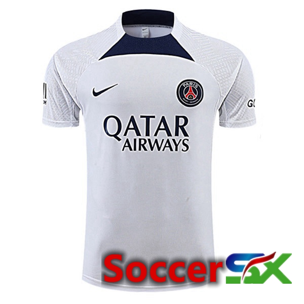 Paris PSG Training T Shirt White 2022/2023