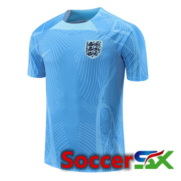 England Training T Shirt Blue 2022/2023