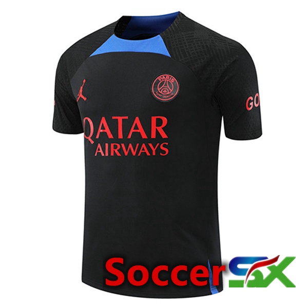 Paris PSG Training T Shirt Black 2022/2023