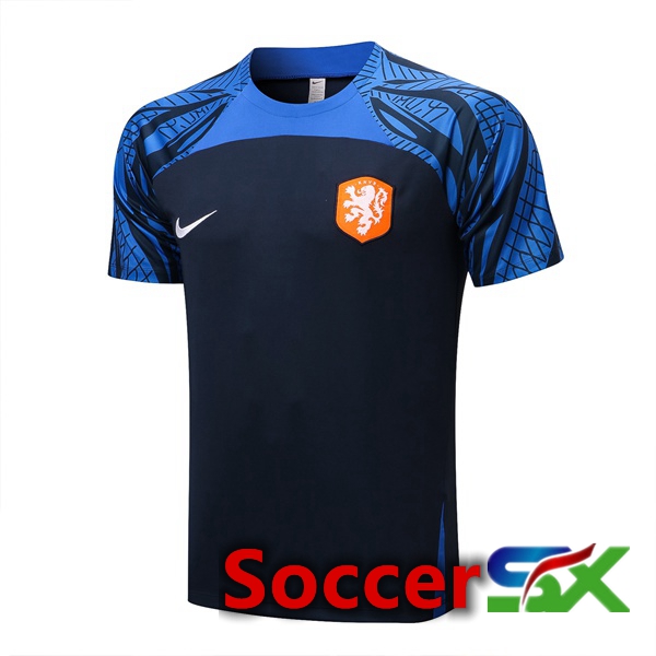Netherlands Training T Shirt Royal Blue 2022/2023