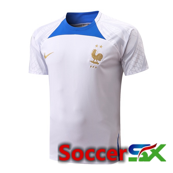 France Training T Shirt White 2022/2023