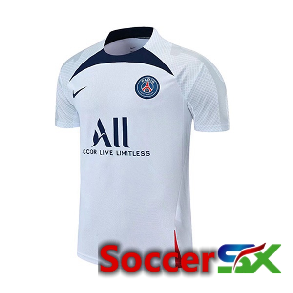 Paris PSG Training T Shirt White 2022/2023