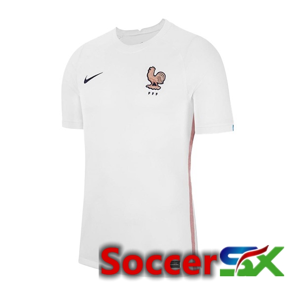 France Womens Away Jersey White Euro 2022