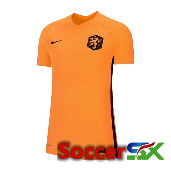 Netherlands Womens Home Jersey Yellow Euro 2022